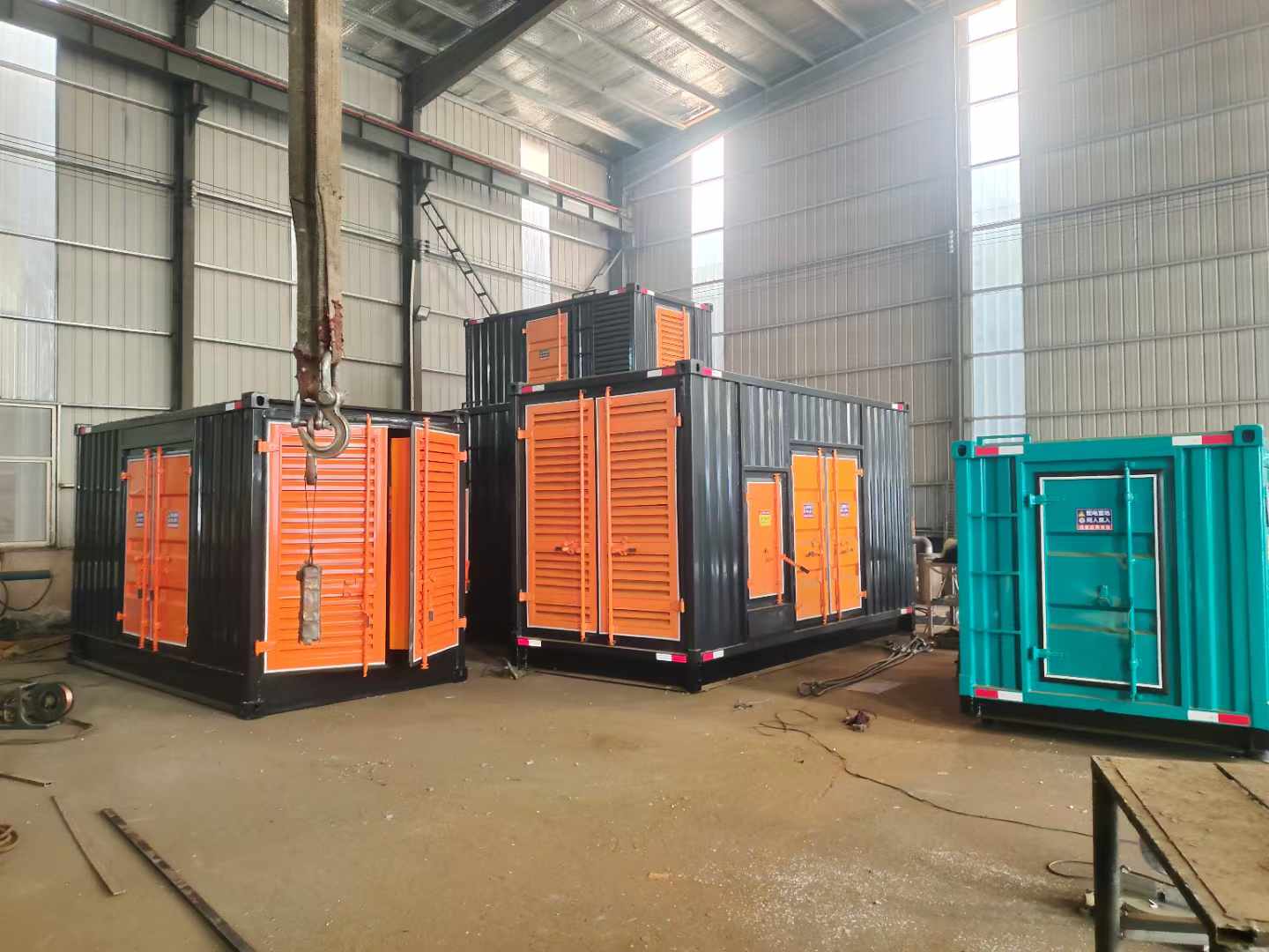 道真500kw柴油发电机组可以带动多少功率设备？